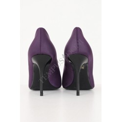 LOVE MOSCHINO - DECOLLETE' VIOLA NEOPRENE