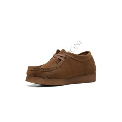 Scarpe CLARKS - WALLABEE COGNAC - DONNA
