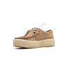 Scarpe CLARKS - WALLABEE CUP COGNAC - DONNA