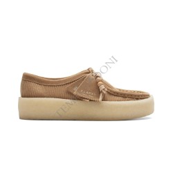 Scarpe CLARKS - WALLABEE CUP COGNAC - DONNA