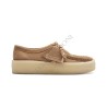 Scarpe CLARKS - WALLABEE CUP COGNAC - DONNA