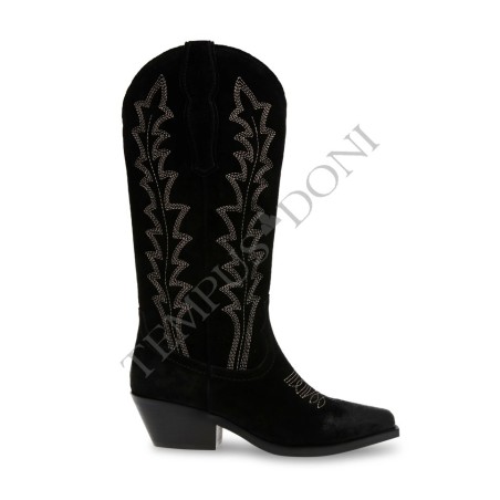 STEVE MADDEN - WILDCARD NERO SUEDE