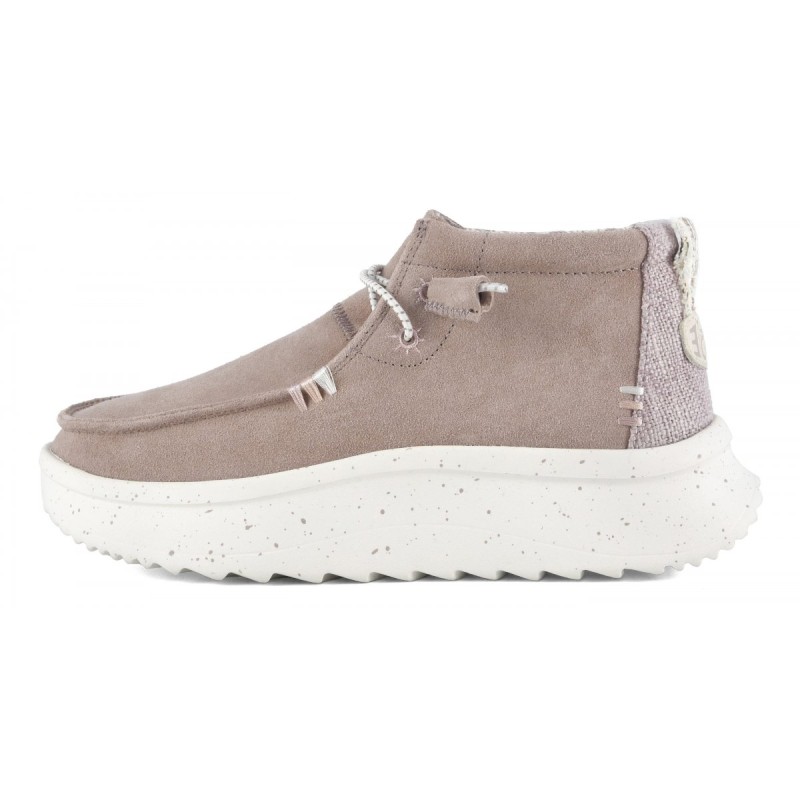 Scarpe HEY DUDE - WENDY PEAK HI SUEDE BLUSH - DONNA