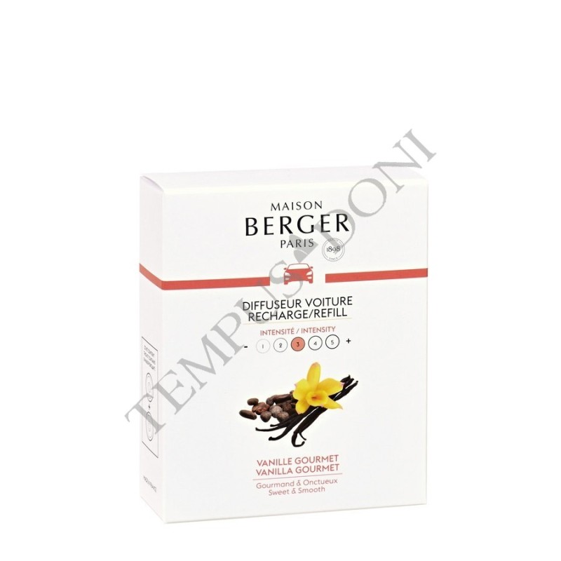 PARFUM BERGER - Maison Berger - Cofanetto 2 Ricariche per diffusore Auto  Vanille - PARFUM BERGER - PROFUMATORI AUTO E RICARICHE - Tempus Doni