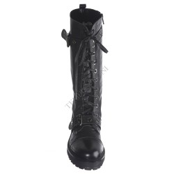 GRACE KELLY - STIVALE ALTO STILE BIKER 9657