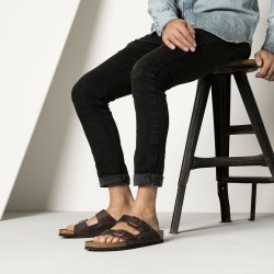 BIRKENSTOCK UOMO - Arizona Pelle oliata - Habana