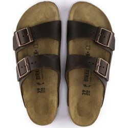BIRKENSTOCK UOMO - Arizona Pelle oliata - Habana