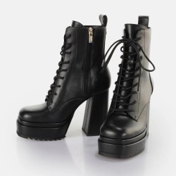 BUFFALO - May W Lace Up Boot - VEGANO