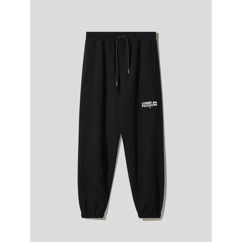 COMME DES FUCKDOWN - Pantalone In Felpa Con Applicazione In Silicone - UOMO