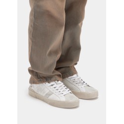 D.A.T.E - HILL LOW USED WHITE/BLUE - UOMO