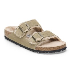 BIRKENSTOCK - Arizona Shearling Stone - DONNA