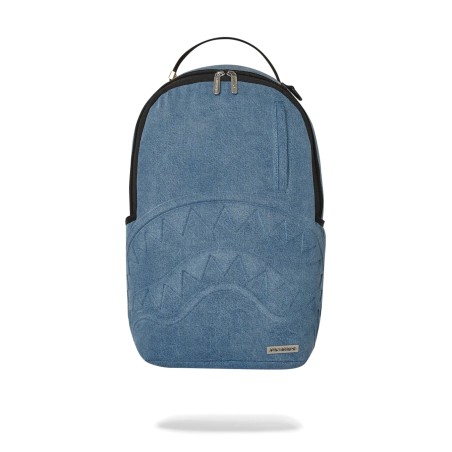 SPRAYGORUND - Stone Washed Shark Backpack