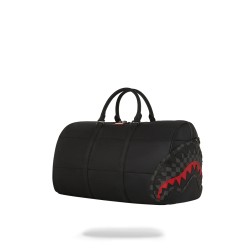 SPRAYGORUND - Black Puffer Grey Check Duffle