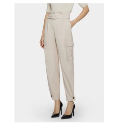 SIMONA CORSELLINI - Pantalone cargo con cintura