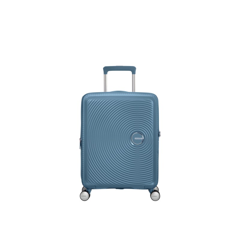 American Tourister - Soundbox Valigia Bagaglio a Mano Stone Blue