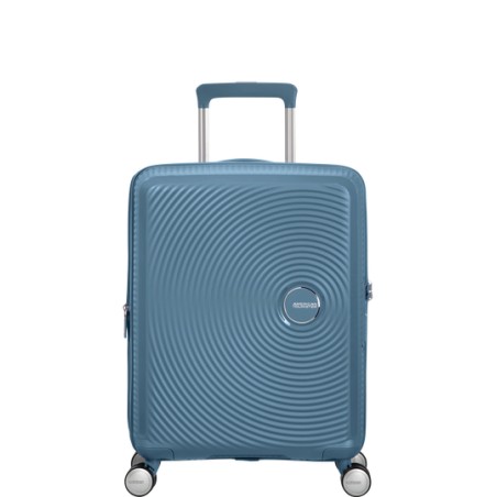 American Tourister - Soundbox Valigia Bagaglio a Mano Stone Blue