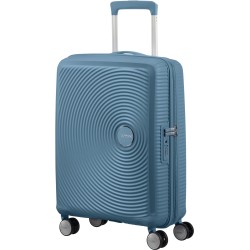 American Tourister - Soundbox Valigia Bagaglio a Mano Stone Blue