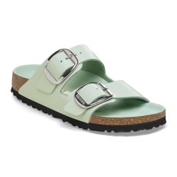 BIRKENSTOCK DONNA - Arizona Big Buckle  - High-Shine Surf Green