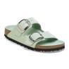 BIRKENSTOCK DONNA - Arizona Big Buckle  - High-Shine Surf Green