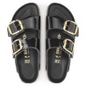 BIRKENSTOCK DONNA - Arizona Big Buckle Pelle naturale vernice - High Shine Black