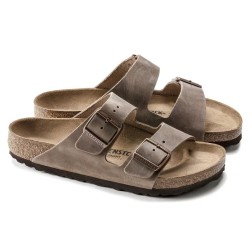 BIRKENSTOCK DONNA -  Arizona Pelle oliata - Tobacco Brown