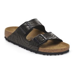 BIRKENSTOCK DONNA - Arizona Materiale sintetico - Zebra Black