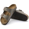 BIRKENSTOCK UOMO -  Arizona Birko-Flor Nubuck - Stone