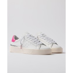 D.A.T.E - SONICA CALF WHITE-FUXIA