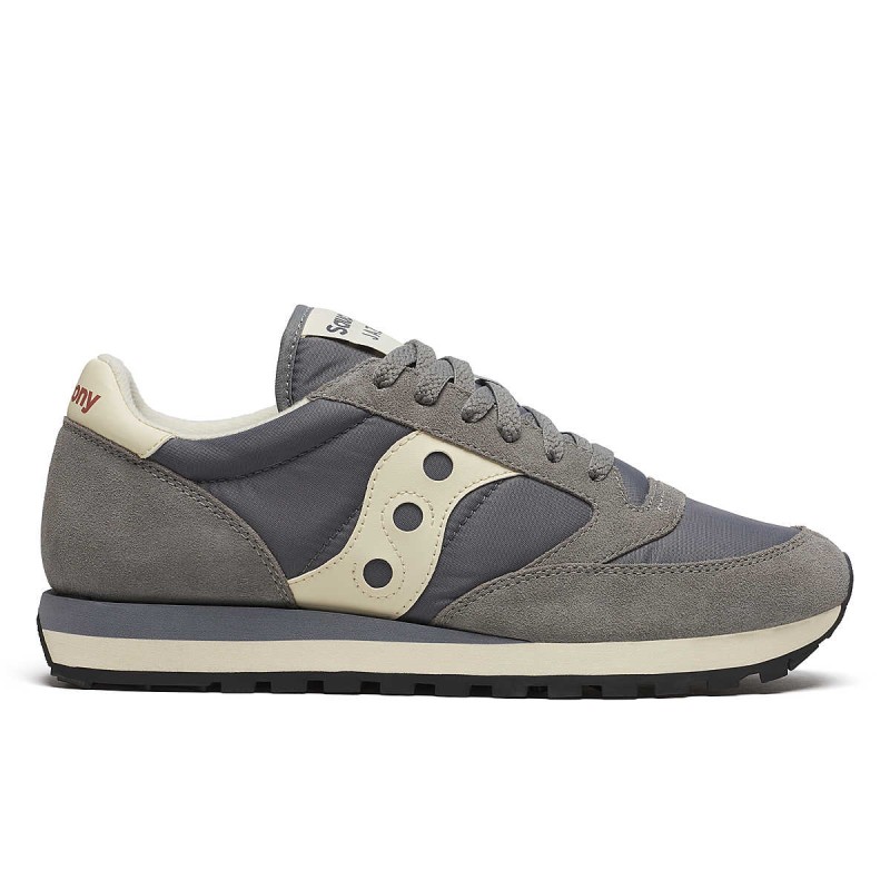 SAUCONY - Jazz Original  Grey/Off White - UOMO
