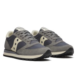 SAUCONY - Jazz Original  Grey/Off White - UOMO