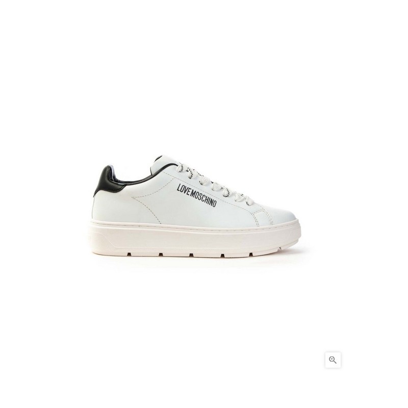 LOVE MOSCHINO - SNEAKERS DONNA BIANCO/NERO - DONNA