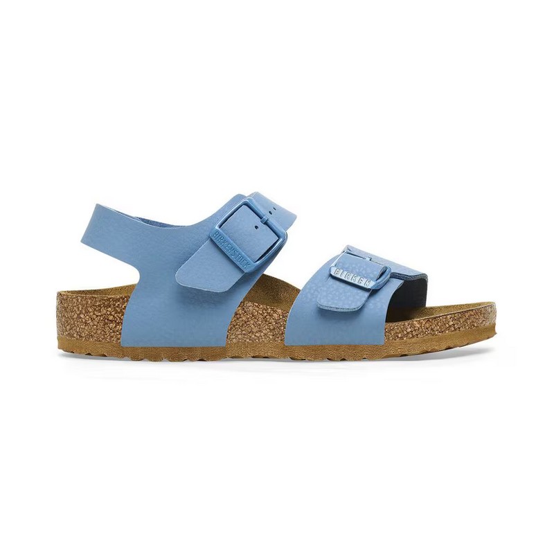 BIRKENSTOCK KIDS - Birko-Flor - Desert Soil Elemental Blue/Beige