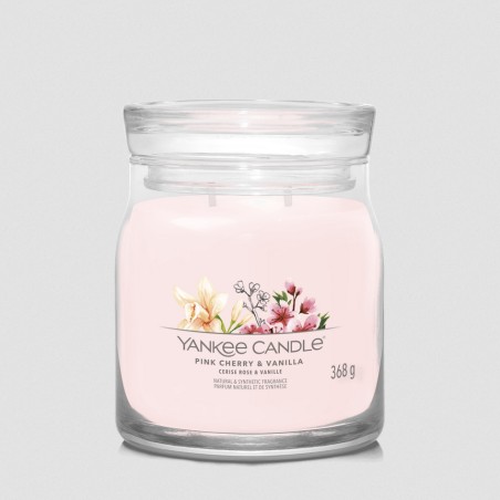 Candela profumata YANKEE CANDLE - Pink Cherry & Vanilla