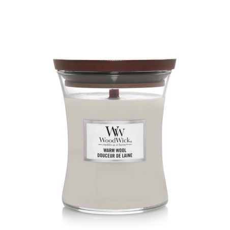 Candela profumata WOODWICK - Warm Wool