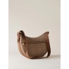 BORBONESE - TRACOLLA LUNA BAG MIDDLE - BEIGE