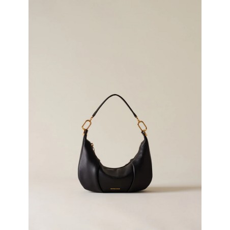 BORBONESE - BLOOM HOBO SMALL - NERO