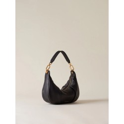 BORBONESE - BLOOM HOBO SMALL - NERO