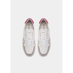 D.A.T.E - COURT LAMINATED WHITE/SILVER - DONNA