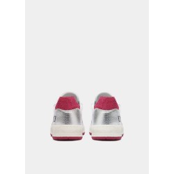 D.A.T.E - COURT LAMINATED WHITE/SILVER - DONNA