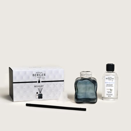 Lampe Berger – Bouquet COSY - BLEU + 200ml Musc Cocoon