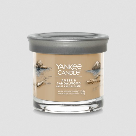 Candela profumata YANKEE CANDLE - Amber & Sandalwood