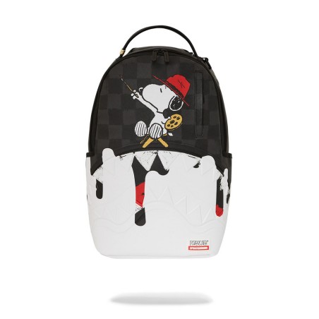 SPRAYGORUND - SNOOPY PAINTING SHARK DLXSV BACKPACK