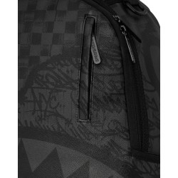 SPRAYGORUND - TORN GRAFF CHECK DLXSV BACKPACK