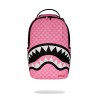 SPRAYGORUND - PINK AND BLACK DRIP CHECK DLXSV BACKPACK