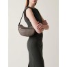 BORBONESE - TRACOLLA ECO LINE LUNA BAG MINI - NATURALE