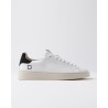 D.A.T.E - LEVANTE CALF WHITE-BLACK - UOMO