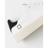D.A.T.E - LEVANTE CALF WHITE-BLACK - UOMO
