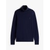 TOMMY HILFIGER - Pullover con cashmere e collo dolcevita