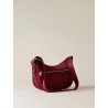 BORBONESE - TRACOLLA LUNA BAG SMALL - MERLOT