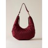 BORBONESE - FOLD HOBO MEDIUM - MERLOT